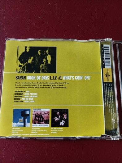 SARAH 4 track CD ep The Revenants