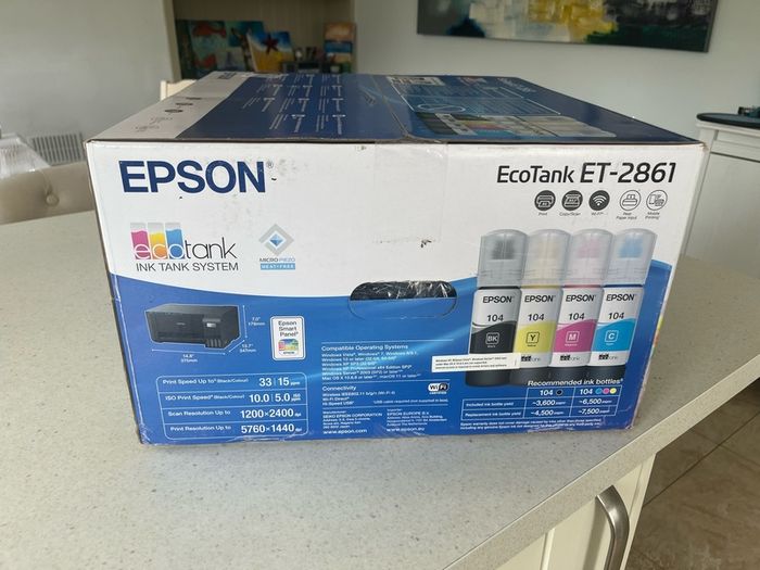 Printer Epson EcoTank ET-2861 Wi-Fi All-in-One Ink Tank Printer