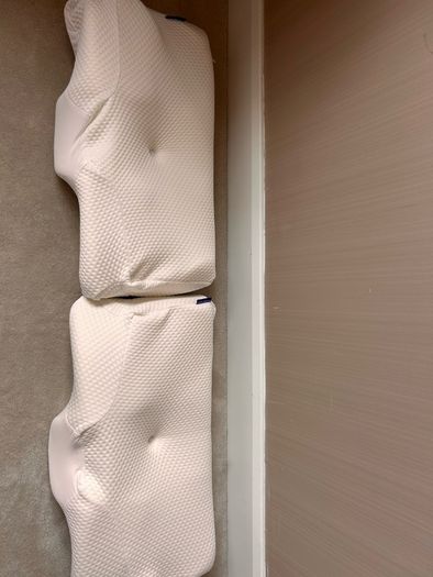 Two pillow home pillows - never used - good for neck pain