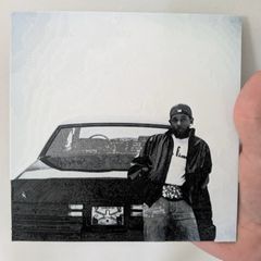 Kendrick Lamar 3D printed album cover