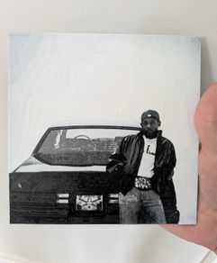 Kendrick Lamar 3D printed album cover