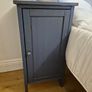 A Pair of IKEA Hemnes Bedside Lockers (Blue) Image 3