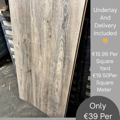 New 12mm Hanover Laminated Flooring