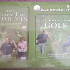 Reducedcto sell. Golf Book and DVD Golf's Greatest ever Moments