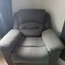 Sofa 3 seater recliner with 2 recliner armchairs. Image 4