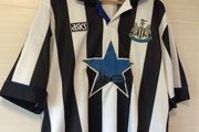 Newcastle United Jersey. Official Asics Mens Home Jersey From Season 1993-1995. True Vintage. From The Time. Not A Modern Day Remake.