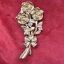 Vintage Roses Brooch Image 2