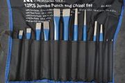 MANAROLA 12-Piece Jumbo Punch &amp; Chisel Set