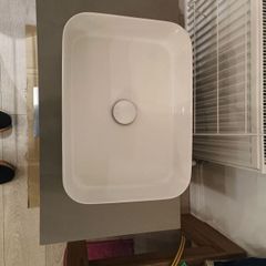 bathroom vanity unit and sink
