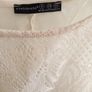 Pretty Cream Lace Vest Top size 6 Image 2