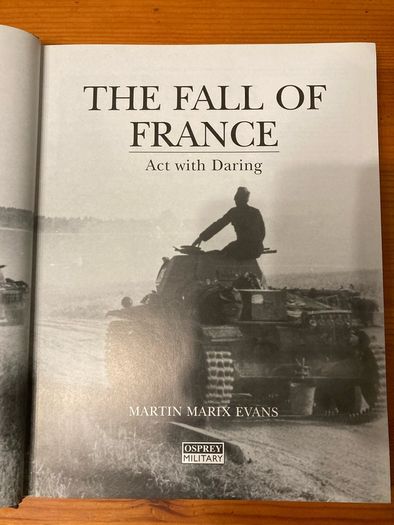 War book:'The Fall Of France'