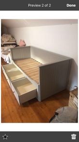 IKEA Hemnes day Bed/ Sofa + 2 Matresses