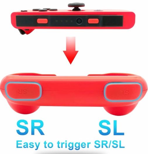 Grips Compatible with Nintendo Switch Joy-Con&Switch OLED Model, Wear-resistant Handle Kit Gamepad Replacement for Nintendo Switch Joy Cons &Switch OLED Model for Controller MULTIPLE COLOURS AVAILABLE (FREE POSTAGE)