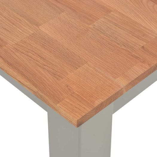 Dining Table 180x90x74 cm Solid Oak Wood