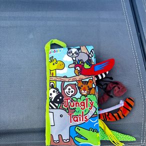 jollybaby soft book Brand New Jungle Tail