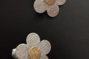 Silver ear rings