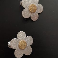 Silver ear rings