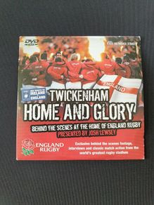 Twickenham Home and Glory 2006 DVD England Rugby English Josh Lewsey Sport