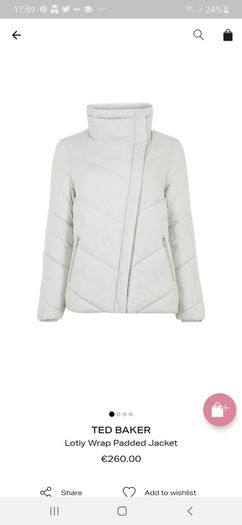 Grey TedBaker coat