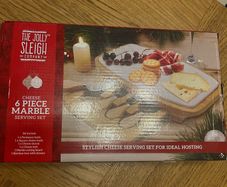 Cheese marble serving set