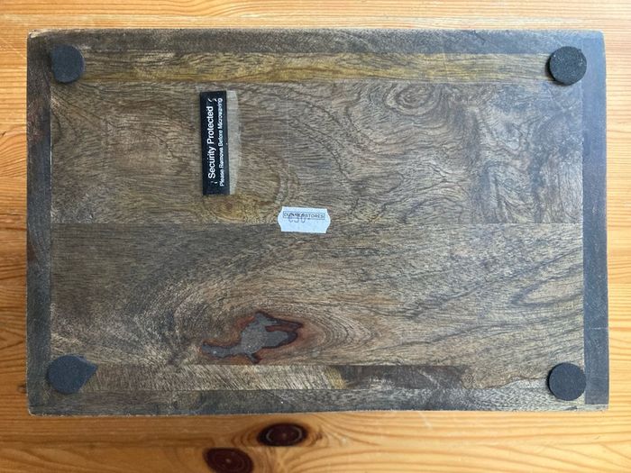 NEW Dunnes Stores Compartmentalised Wooden Box