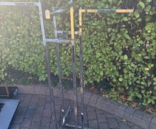 Chrome Clothes Rail. Reduced.