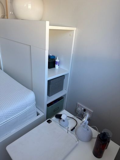 Brimnes bed / bed side tables and mattress