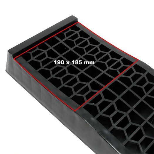 BRAND NEW 1Pair Black 1500KG Heavy Duty Car Ramps 70cm Antiskid