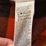 Mens Levis Red and Black Buffalo Check Shirt Long Sleeve. Size Small. Image 10