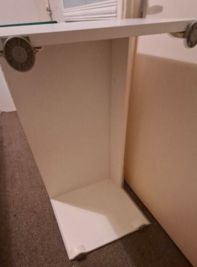 SMASTAD bench with toy storage