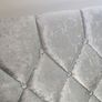 Crushed velvet double bed with studs Image 6