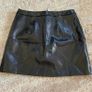 Croc Effect Faux Leather Mini Skirt  New Look  UK 12 Image 8