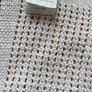 Mamas and Papas cotbed cellular blanket cream Image 2