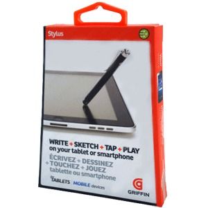 Griffin Stylus Tip for iPad, iPhone and iPod Touch - Black