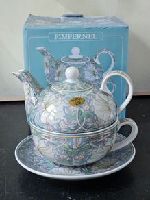 William Morris Pimpernel Tea for One Set