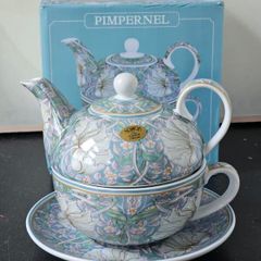William Morris Pimpernel Tea for One Set