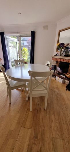 IKEA INGATORP Extendable Dining Table +