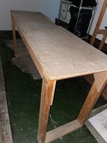 Wood Work Bench Large