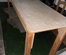 Wood Work Bench Large