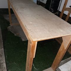 Wood Work Bench Large