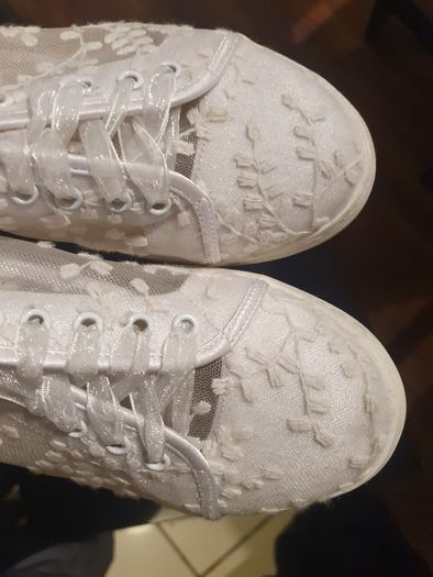 Beautiful lace shoes for Holy Communion