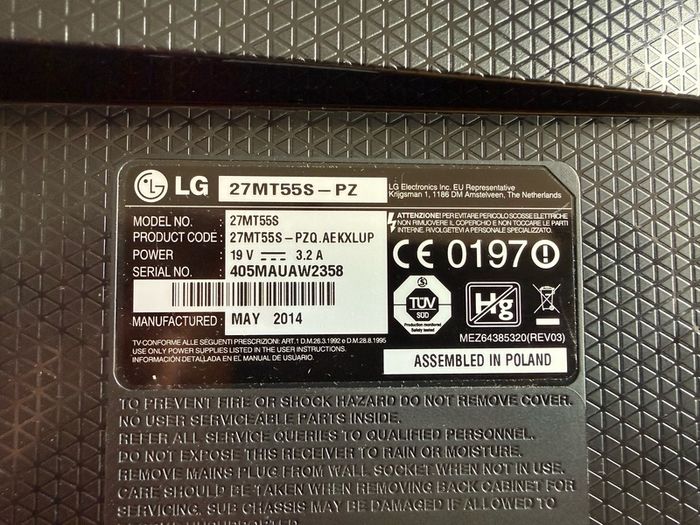 LG 27MT55S monitor smart TV