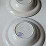 Vintage SPODE Blue Italian  Dessert Bowls x 3 Image 5