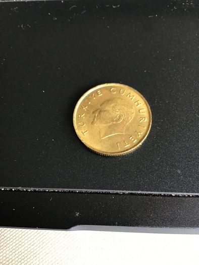 1990 Turkey coin 500 Lira