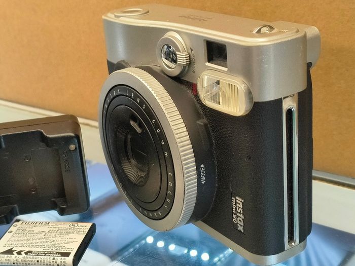 Fujifilm instax Mini 90 Neo Classic Instant Camera Black/ Silver