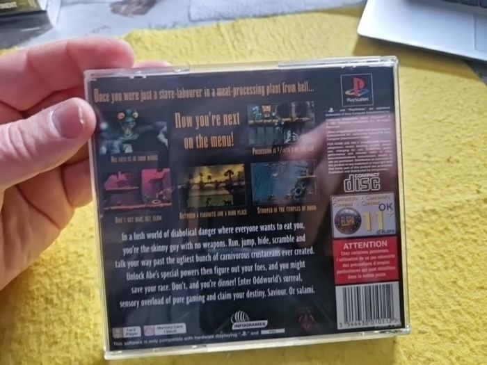 Oddworld Abe s Oddysee PlayStation1 Ps1 PlayStation2 Ps2 Games Original