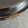 19th century ebonised papermache & mother of pearl tray Image 4
