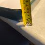A vintage Denby Greenwheat Divieded oblong lidded serving dish. Image 5