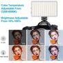 VIJIM Lighting Kit with VL-120 LED Video Light and MT-08 Extensible Mini Tripod, White Image 7