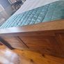 Solid wood King size bed frame Image 4